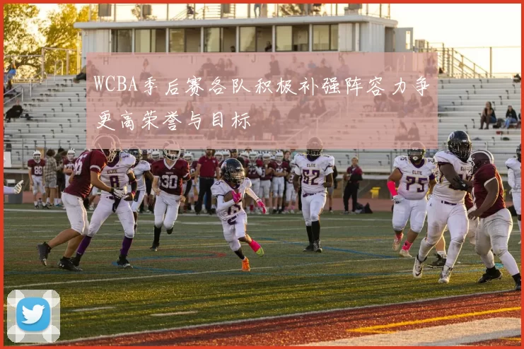 WCBA季后赛各队积极补强阵容力争更高荣誉与目标