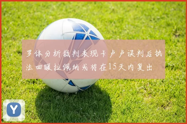 罗体分析裁判表现卡卢卢误判后执法回暖拉佩纳或将在15天内复出